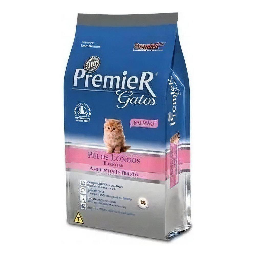 PremieR Gatos Filhotes Pelos Longos Salmão