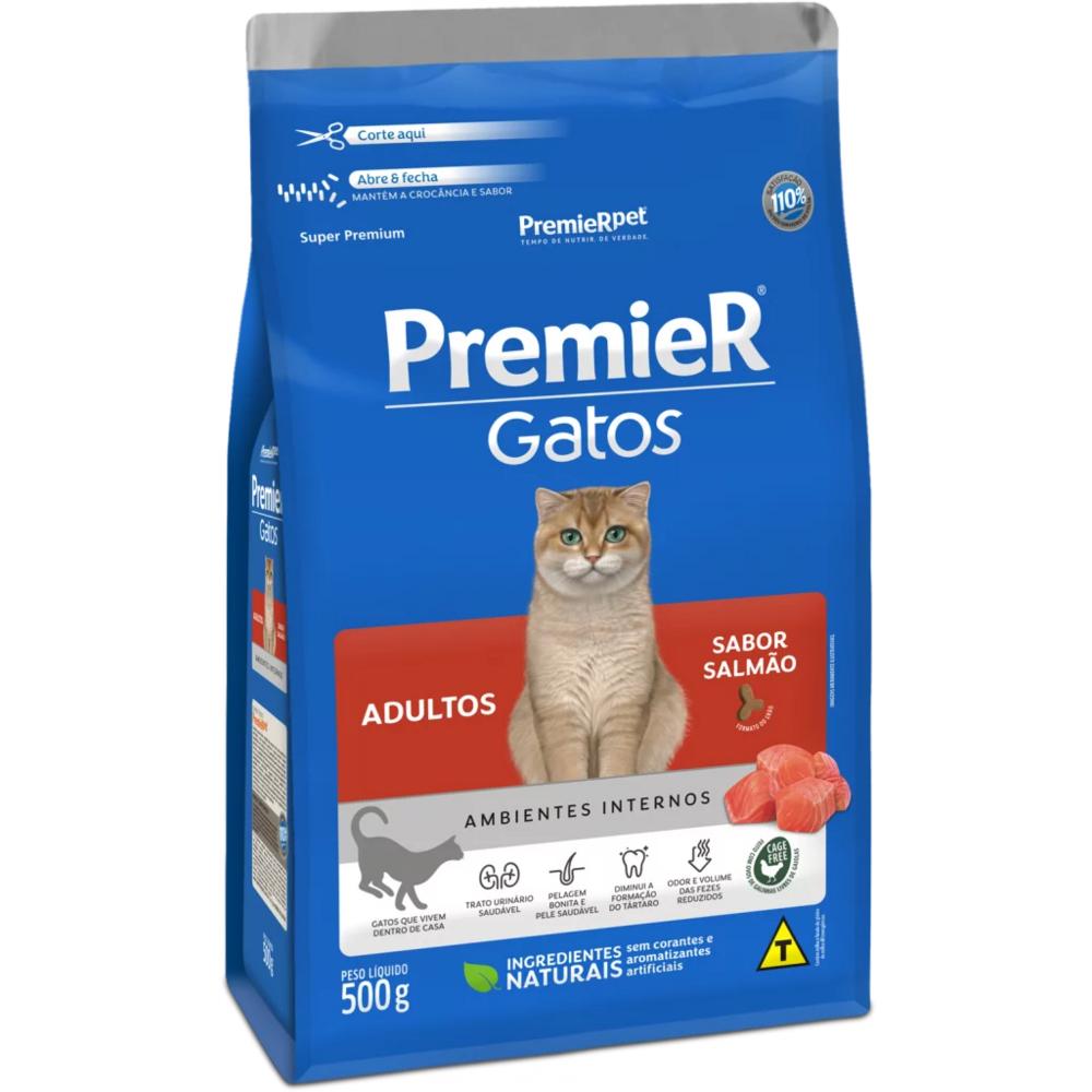 PremieR Gatos Adultos Salmão
