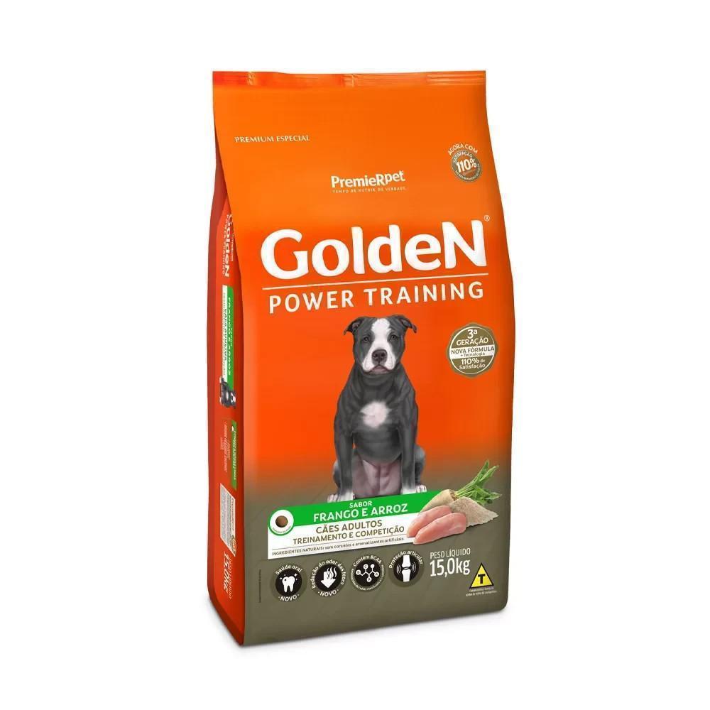 GoldeN Power Training Cães Adultos Frango e Arroz