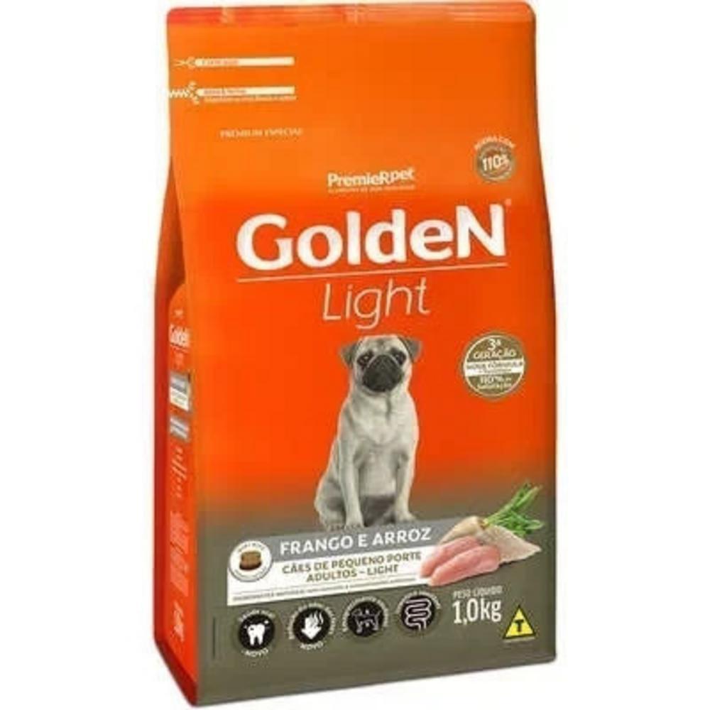 GoldeN Formula Cães Adultos Porte Pequeno Frango e Arroz Light