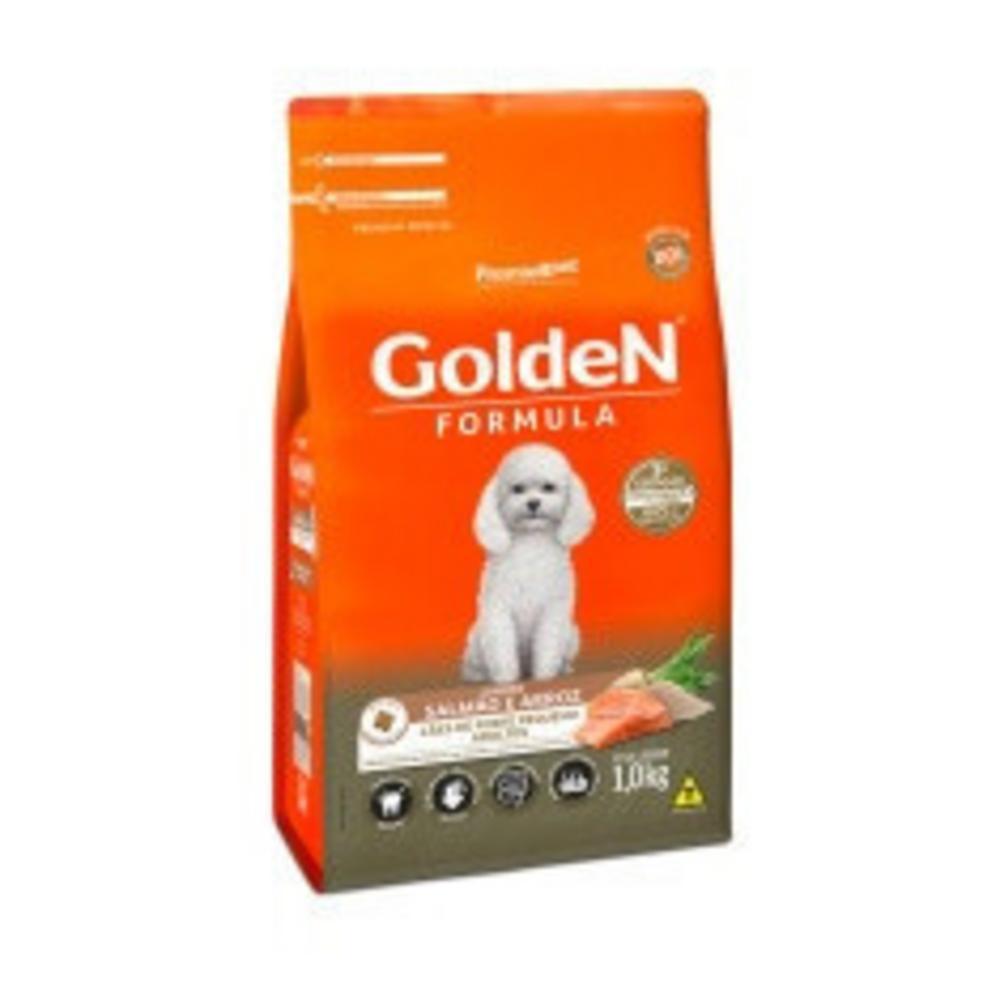 GoldeN Formula Cães Adultos Porte Pequeno Salmão e Arroz