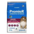 Ração Premier Ambientes Internos Cães Senior Frango e Salmão 2.5kg