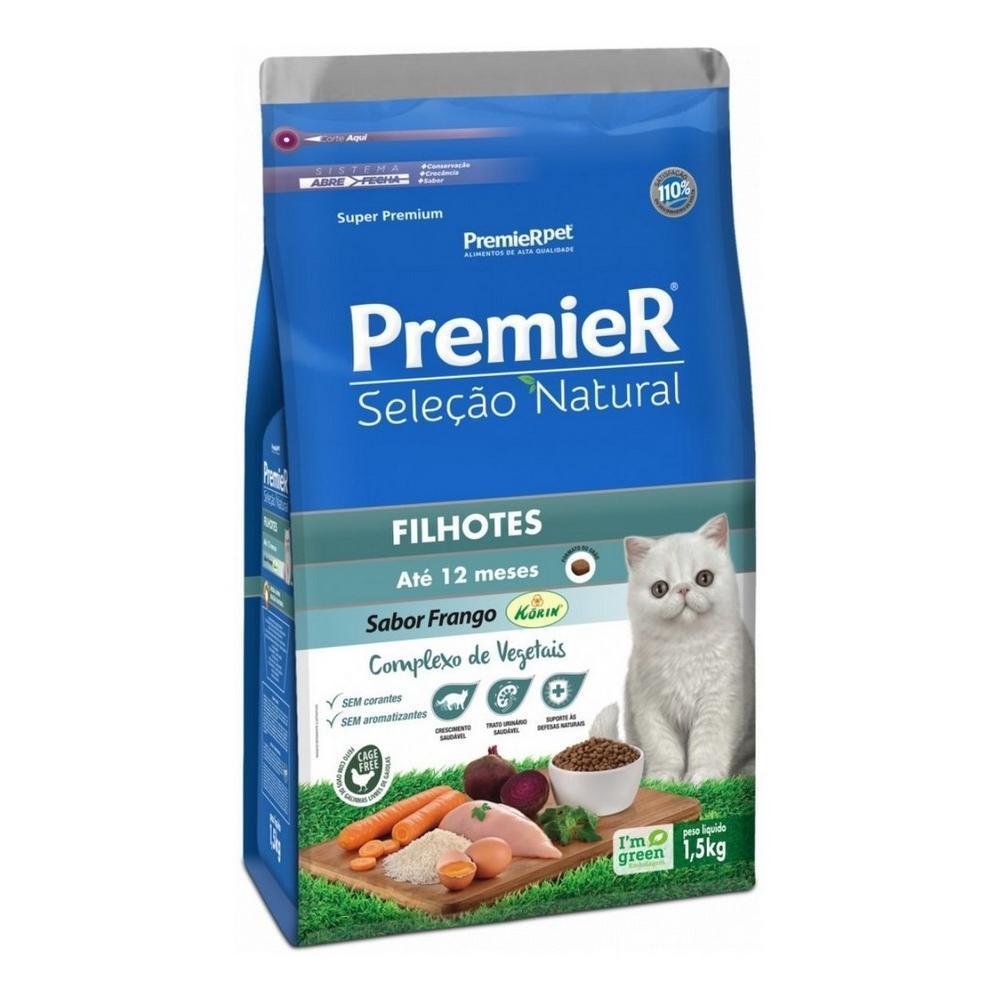 Nattu Seleção Natural Gatos Filhotes Frango Korin