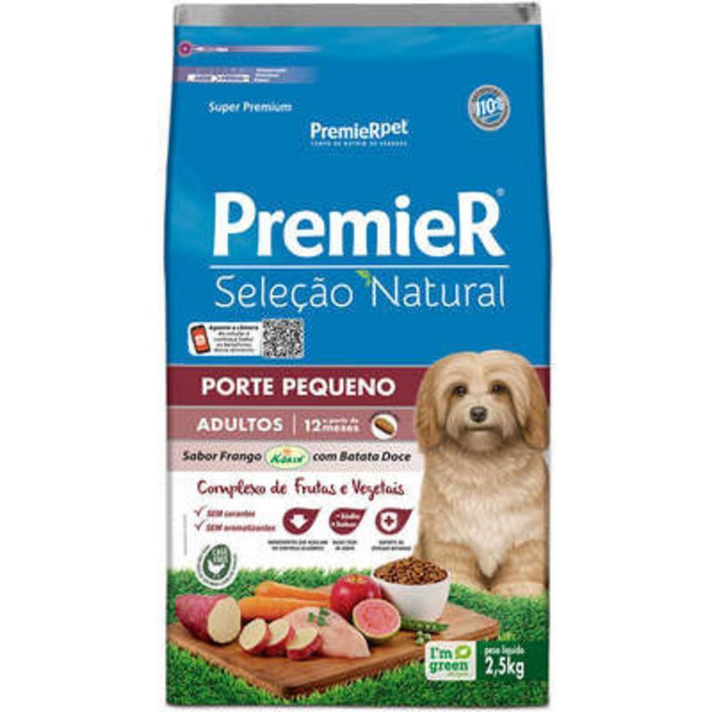 Nattu Seleção Natural Cães Adultos Porte Pequeno Frango Korin e Batata Doce