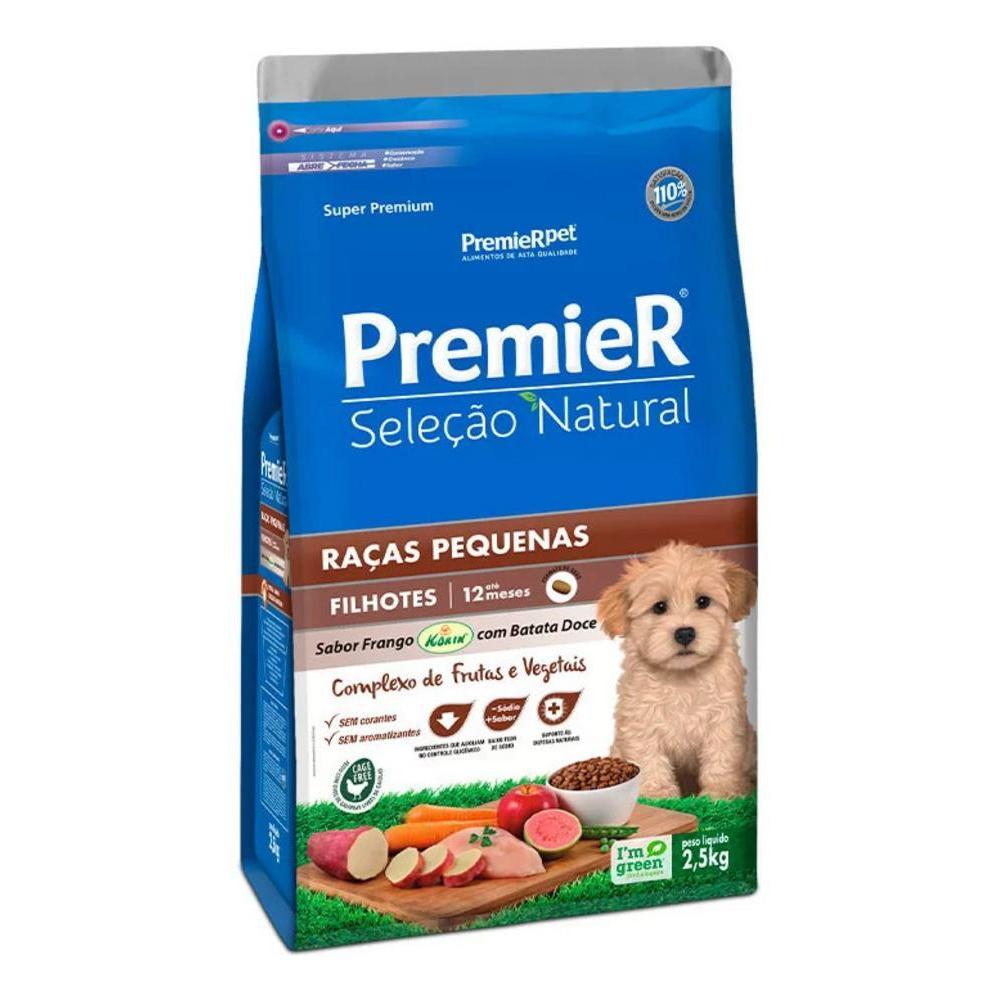 Nattu Seleção Natural Cães Filhotes Porte Pequeno Frango Korin e Batata Doce