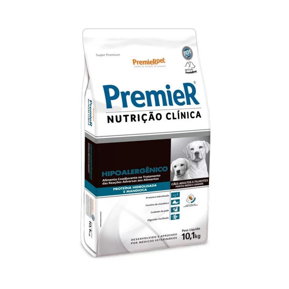 PremieR Nutrição Clínica Cães Hipoalergênico Proteína Hidrolisada