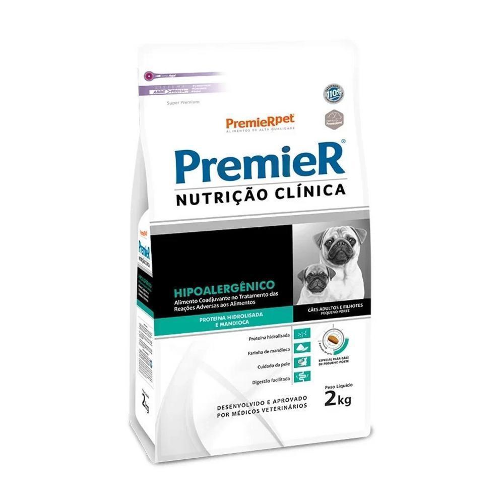 PremieR Nutrição Clínica Cães Porte Pequeno Hipoalergênico Proteína Hidrolisada