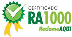 Certificado RA1000 ReclameAqui